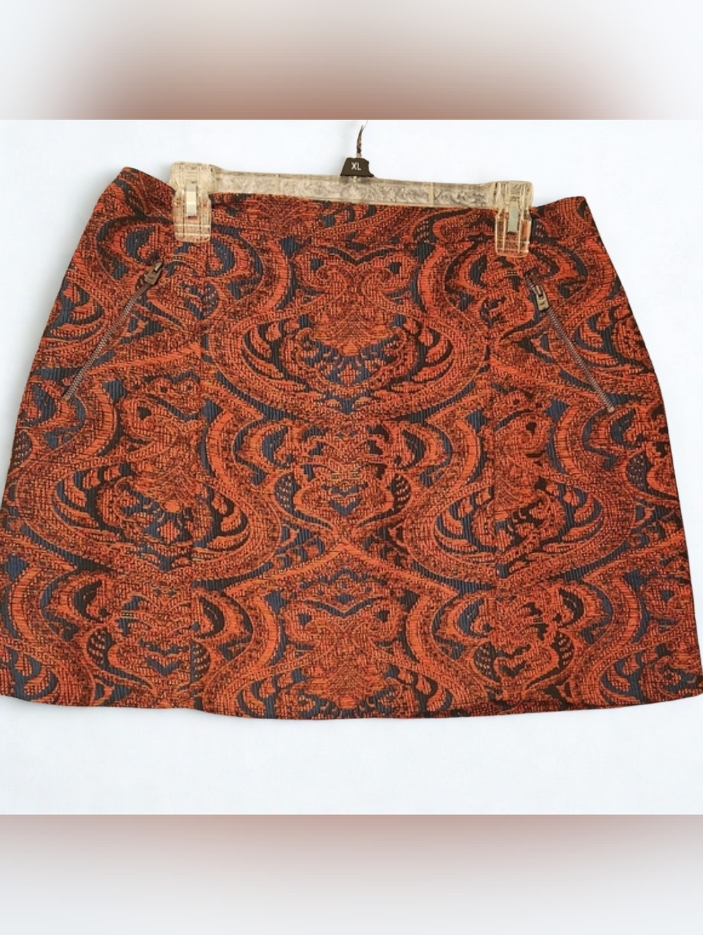 Retro Paisley Boho Mini Skirt